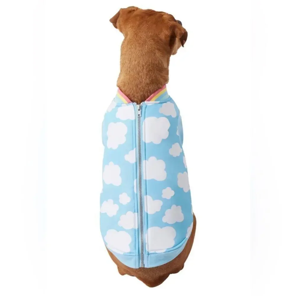 NWOT Wagatude Cloud Print Dog Jacket Sz 3x